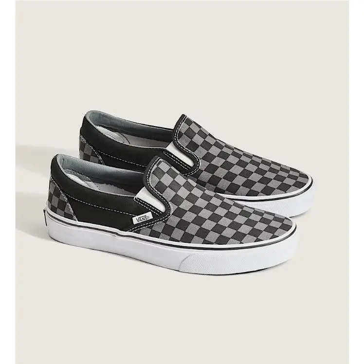 Vans shoes - CHECKERBOARD - CHECKERBOARD - Ivory, s: Black/Pewter Checkerboard 4