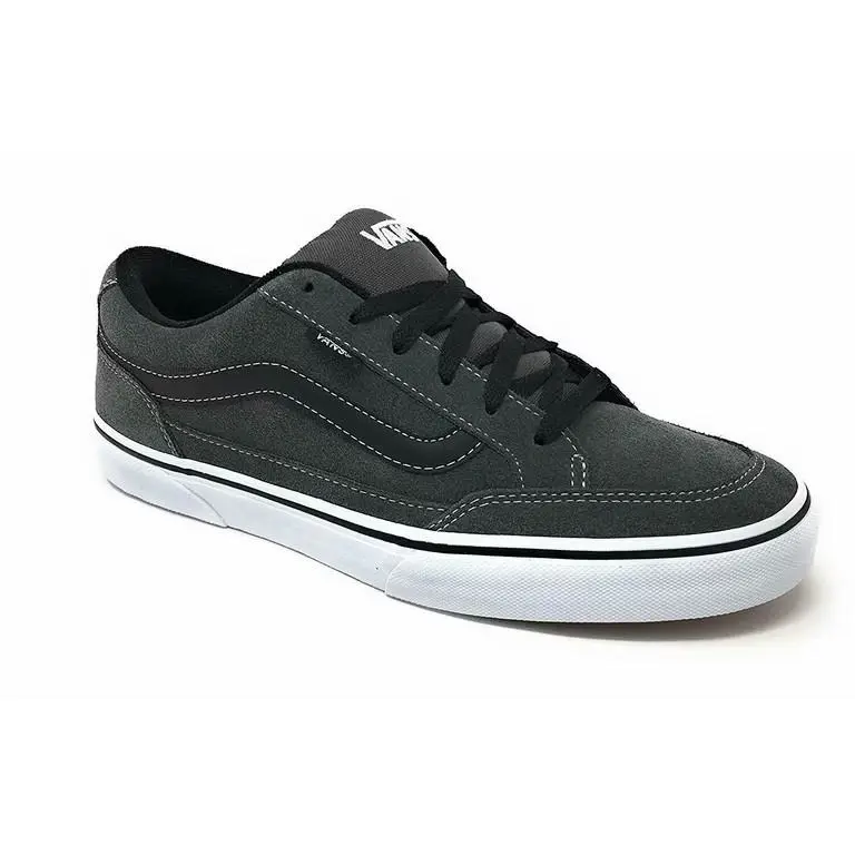 Vans Bearcat Skateboarding Comfort Sneaker Men`s VN000DT2CWE - Charcoal/White/Black