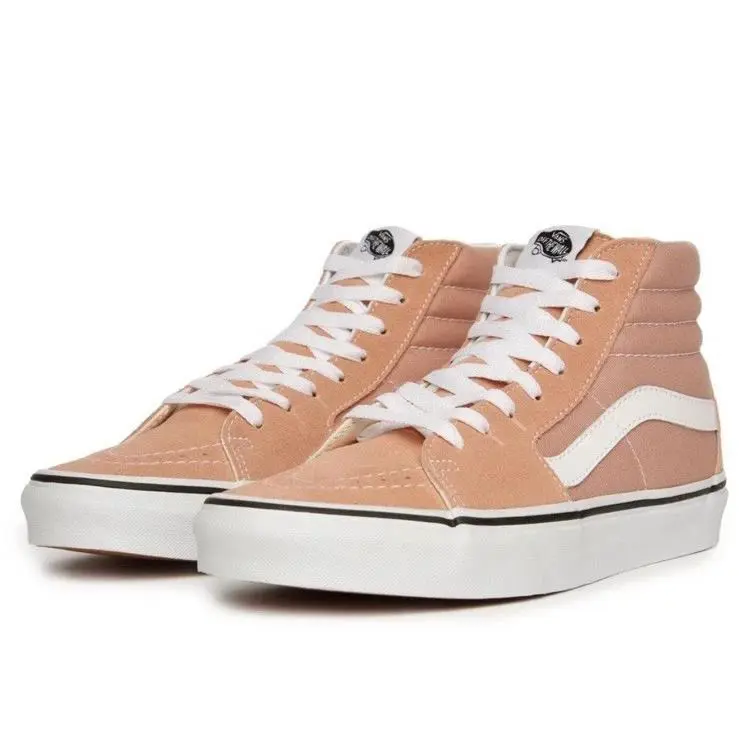 Vans shoes - VANS Sk8-Hi - VN0A38GEQQ6 - Mahogany Rose/ True White 7