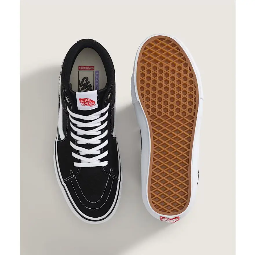 Vans shoes - VANS Sk8-Hi - VN000D5IB8C - Black/White/Gum, s: Black/White 1