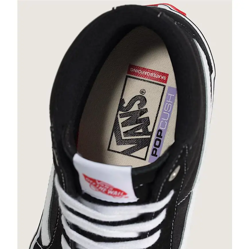 Vans shoes - VANS Sk8-Hi - VN000D5IB8C - Black/White/Gum, s: Black/White 9