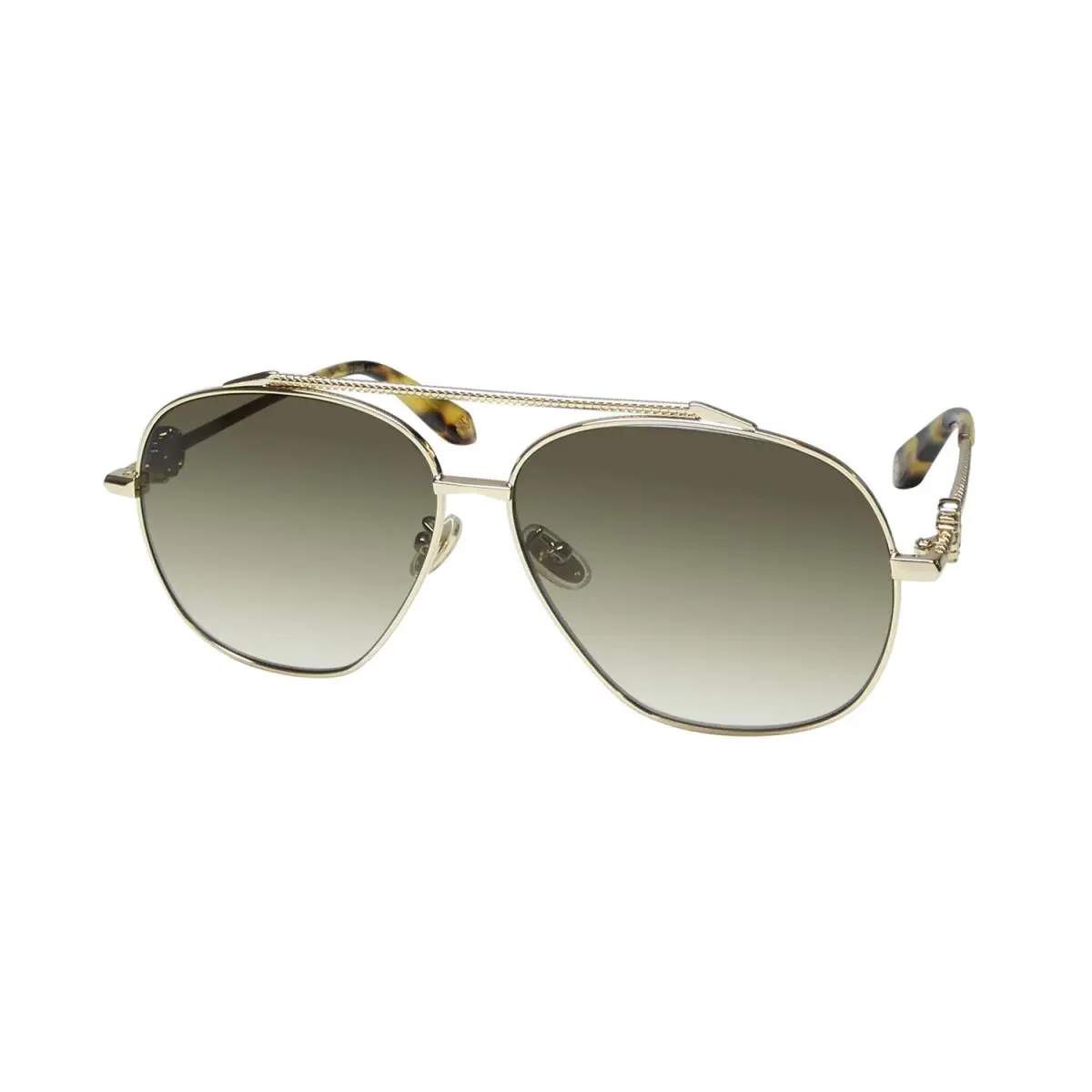 Roberto Cavalli SRC008V Sunglasses Pilot Shape Exclusive Licensed Eyewear Modern