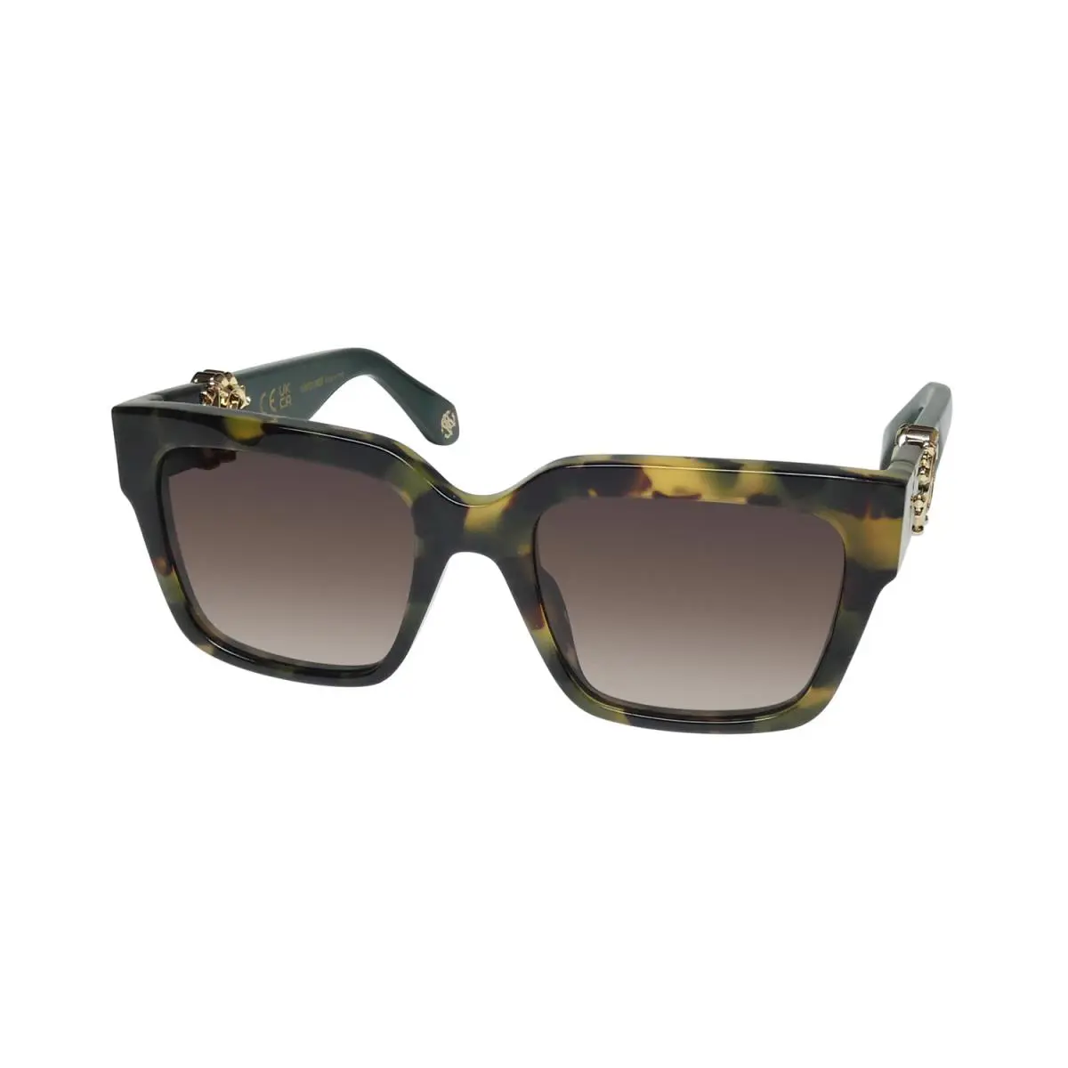 SRC040 Sunglasses Ultra Exclusive Product Latest Season Shiny Vintage Havana by Roberto Cavalli