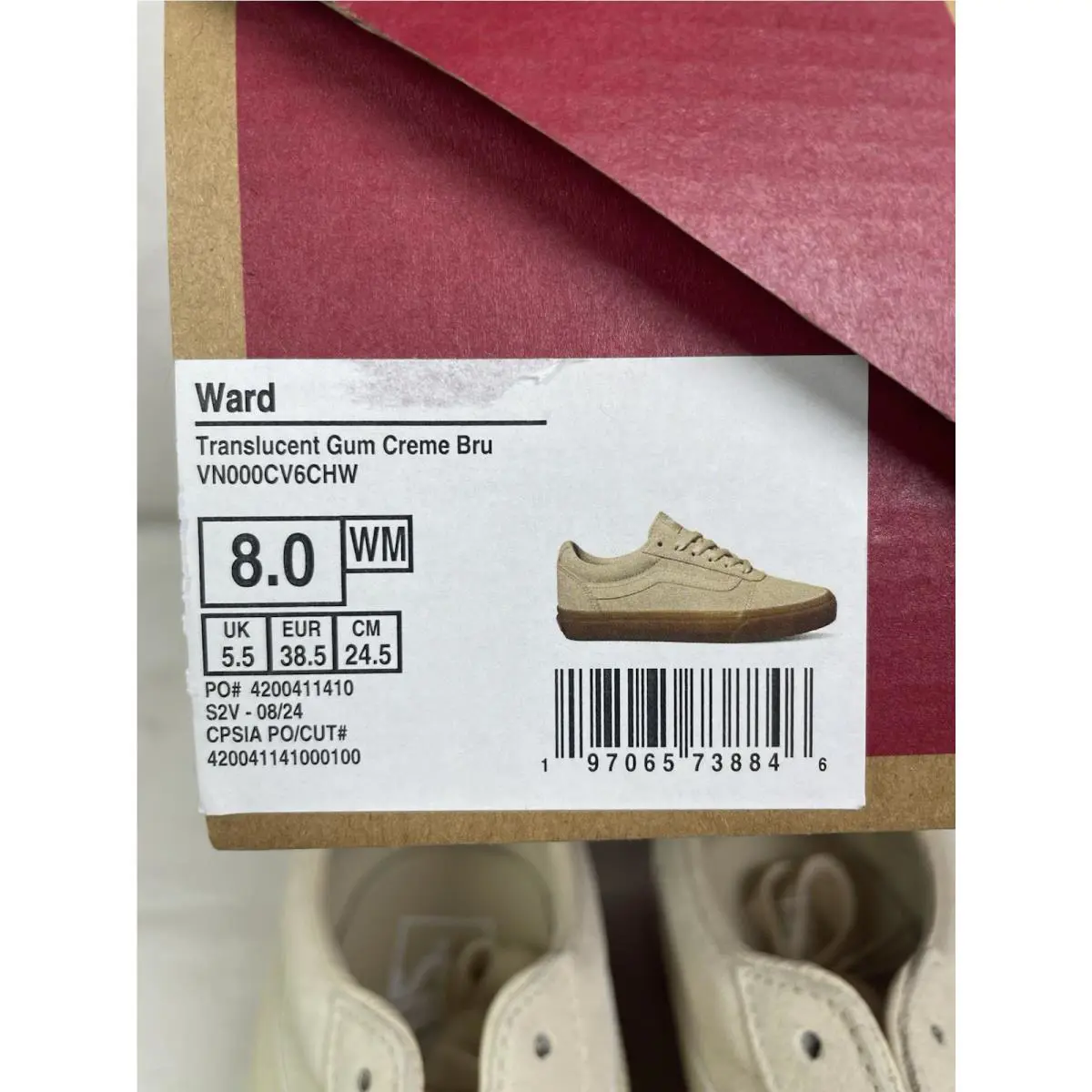Vans shoes - VANS Ward - Ward - Clear 0