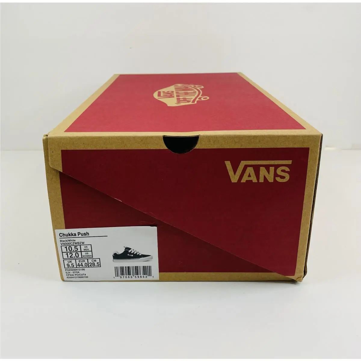 Vans shoes - Chukka Push - Chukka Push - Black / White (UPC: 0197065595951) 6