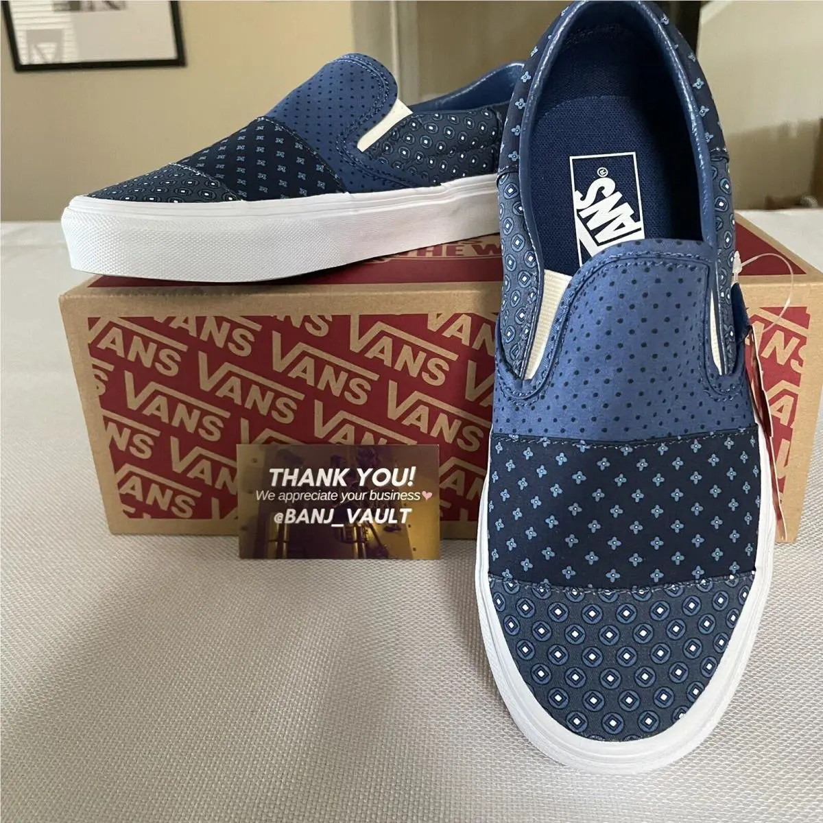Vans shoes - Vans Tie Print Patch - Tie Print Patch - Blue 2