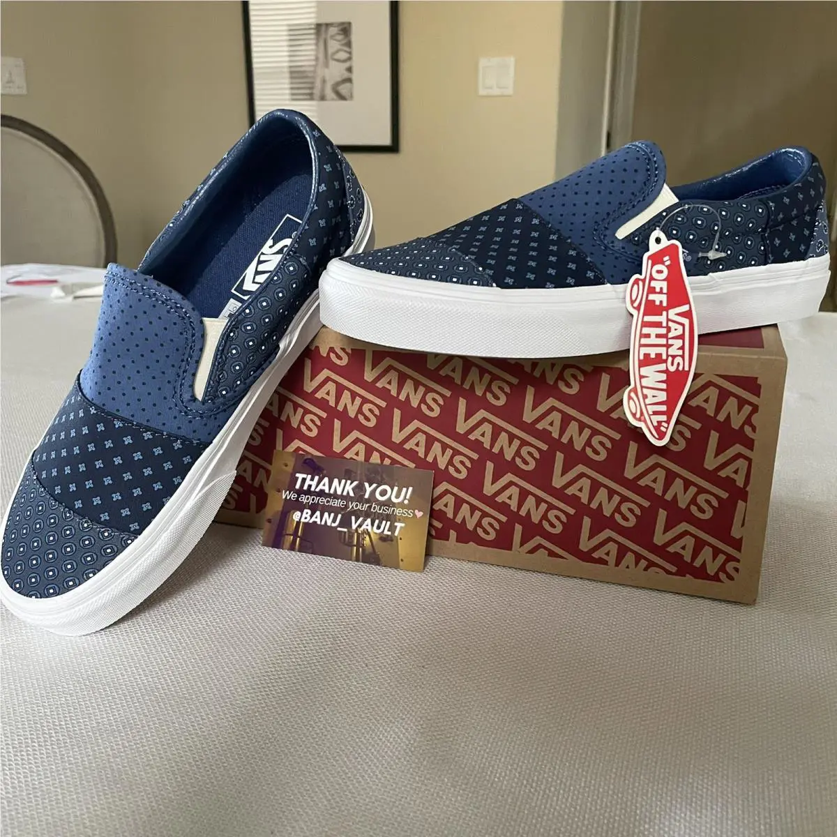 Vans shoes - Vans Tie Print Patch - Tie Print Patch - Blue 3