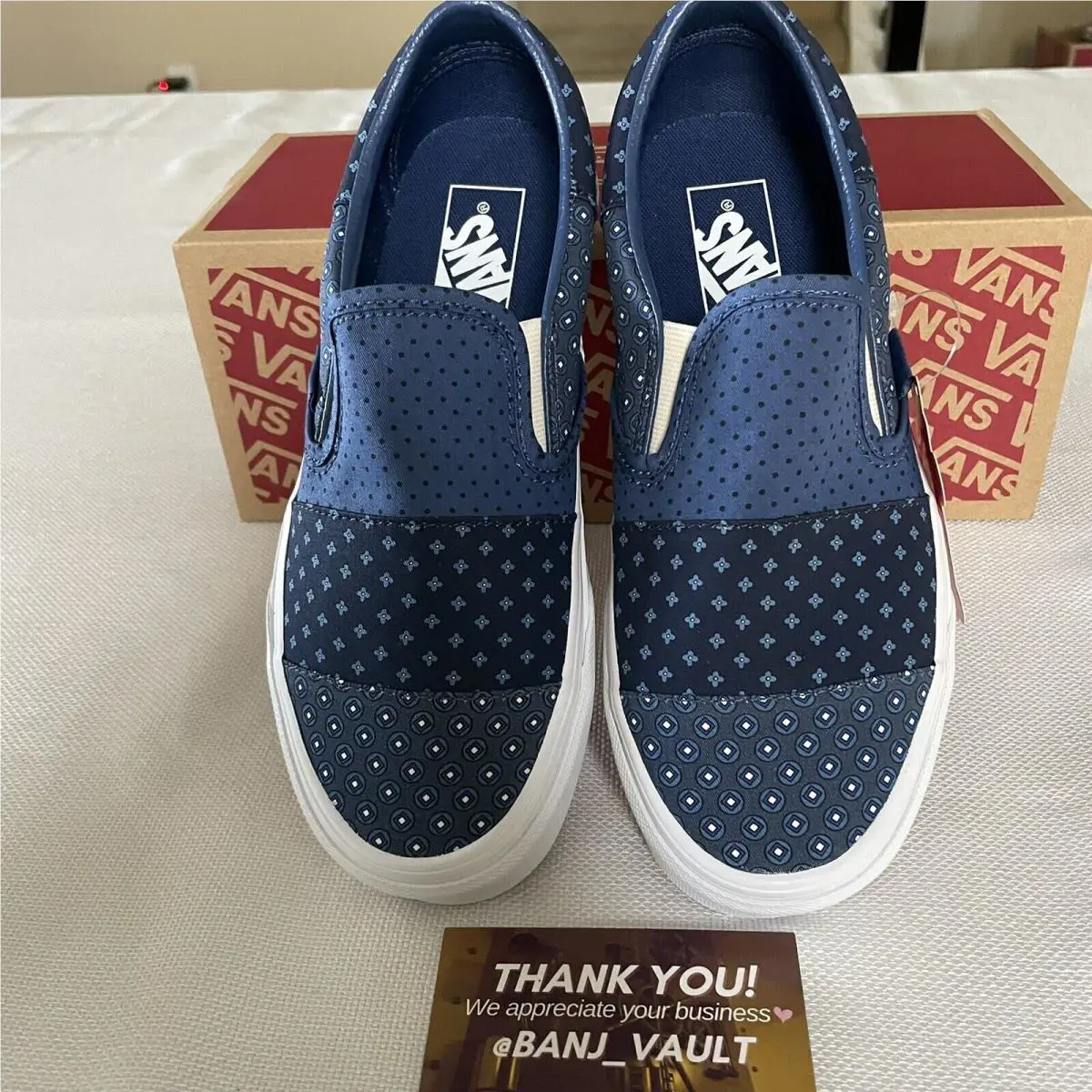Vans shoes - Vans Tie Print Patch - Tie Print Patch - Blue 5