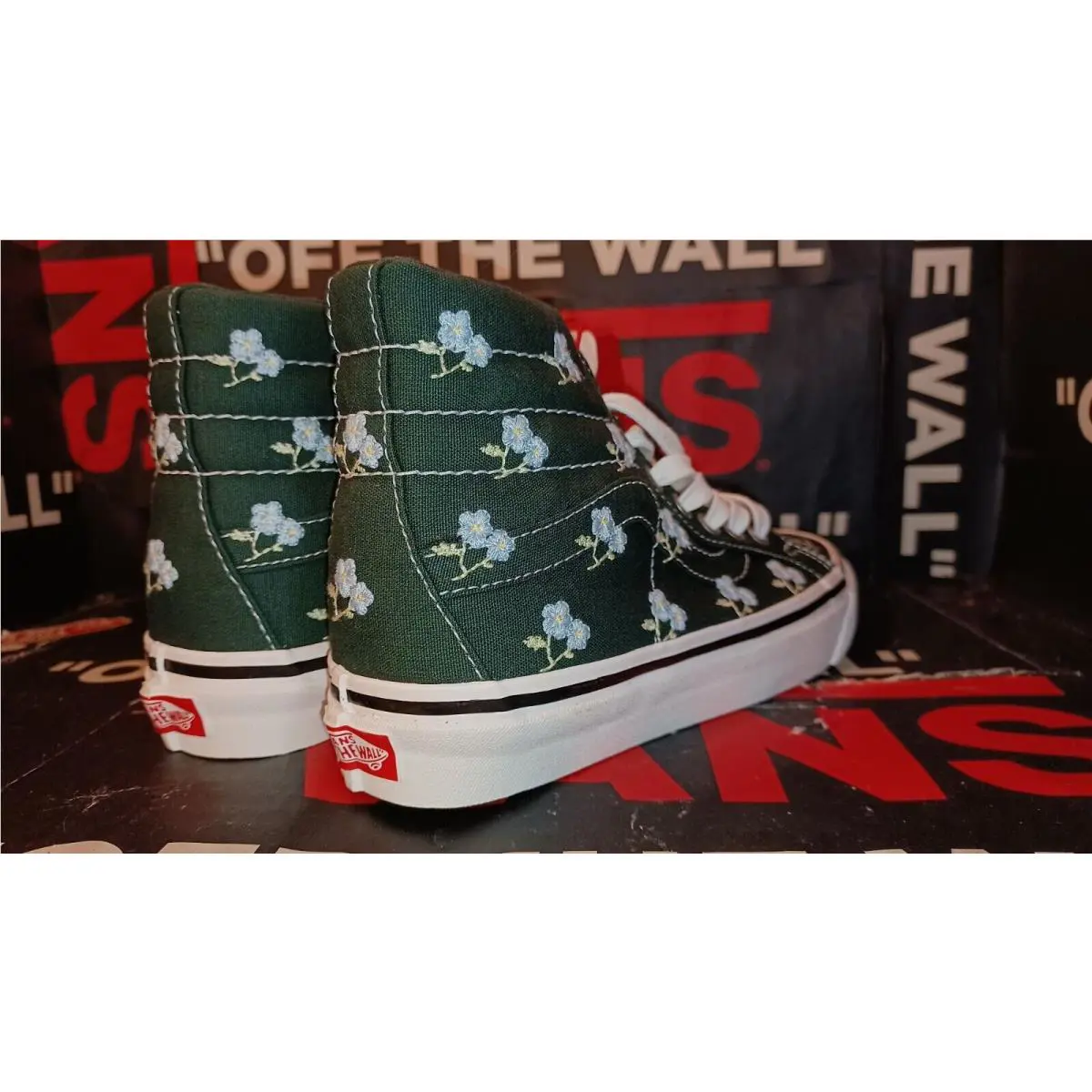 Vans shoes - VANS Sk8-Hi - VN0A5KRIYRN - Green 7