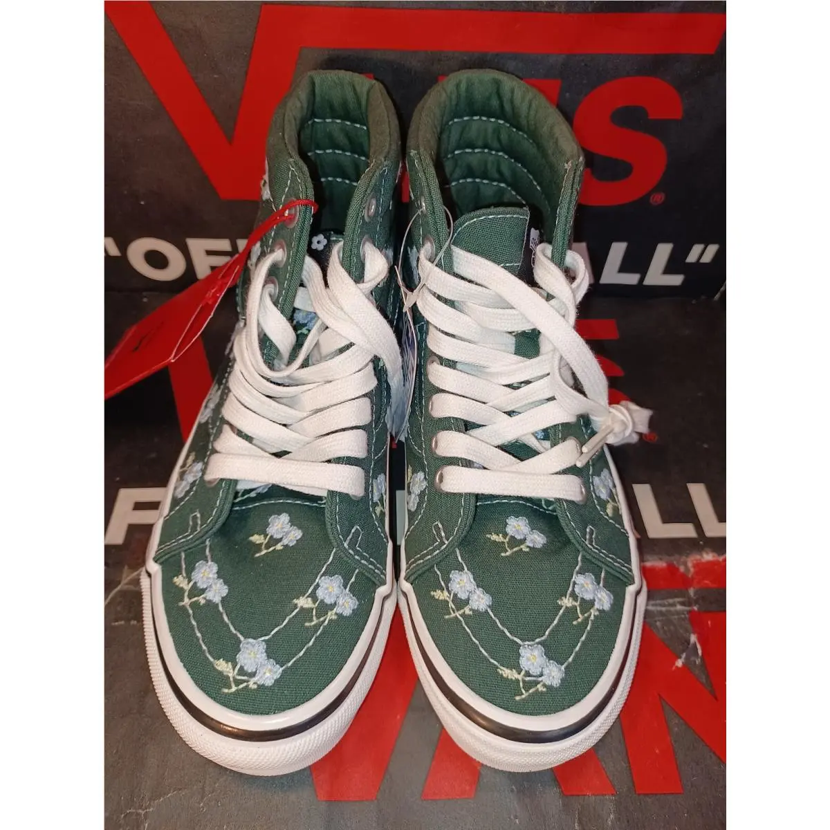 Vans shoes - VANS Sk8-Hi - VN0A5KRIYRN - Green 1