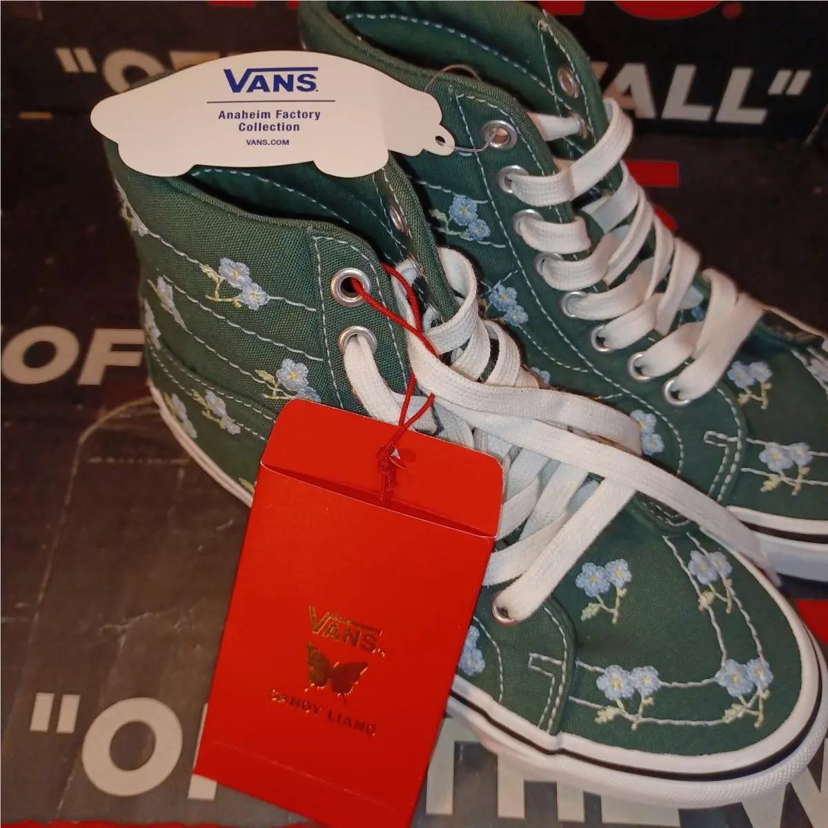 Vans shoes - VANS Sk8-Hi - VN0A5KRIYRN - Green 4