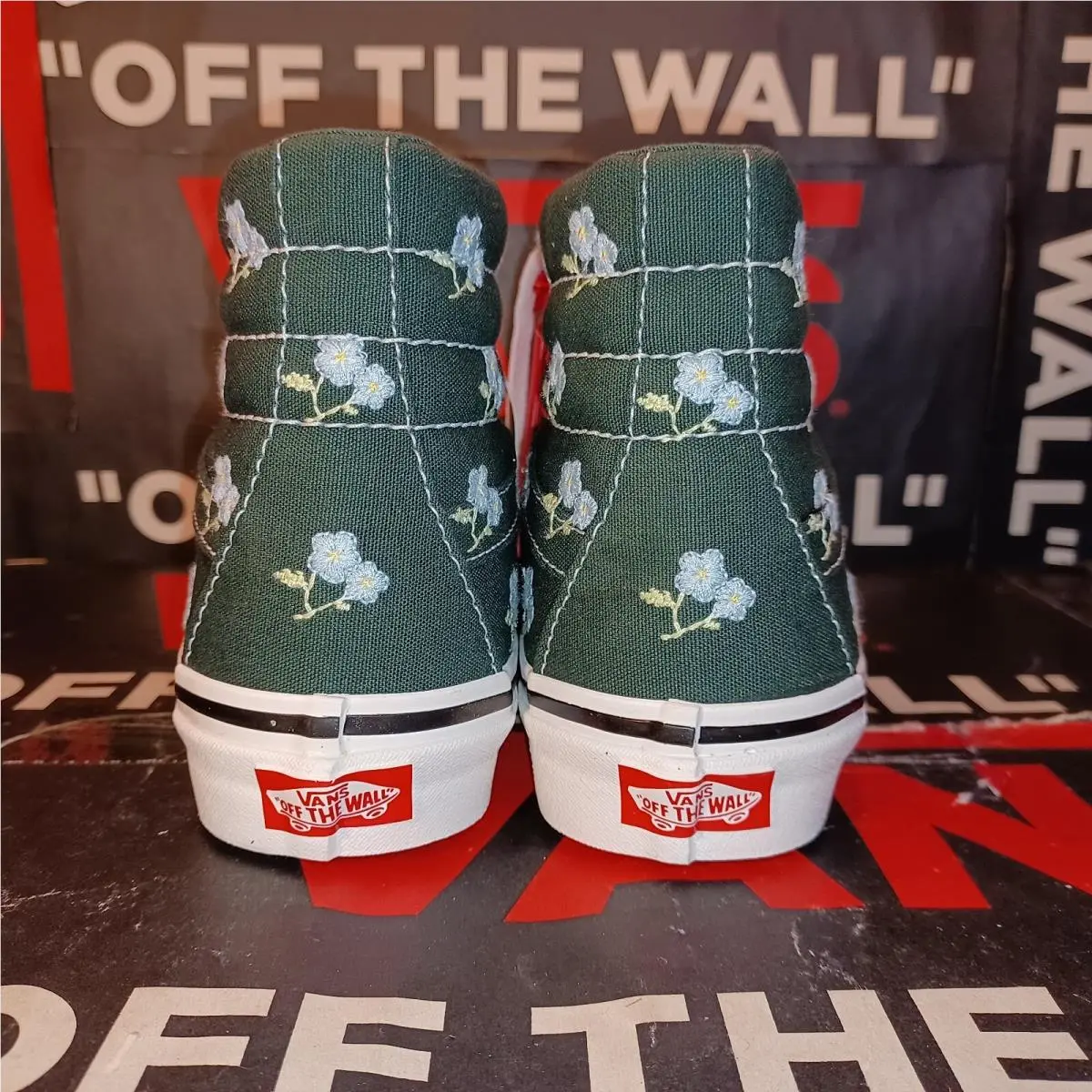 Vans shoes - VANS Sk8-Hi - VN0A5KRIYRN - Green 6