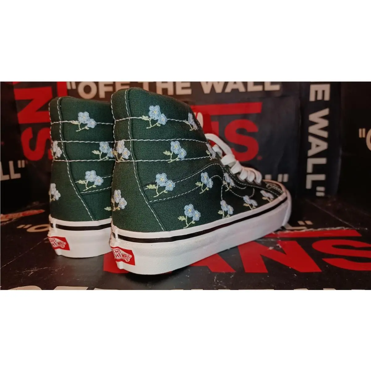 Vans shoes - VANS Sk8-Hi - VN0A5KRIYRN - Green 7