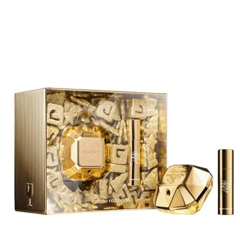Paco Rabanne Set Lady Milliom Xmas Edp 2.7 Oz + BL 3.3 Oz