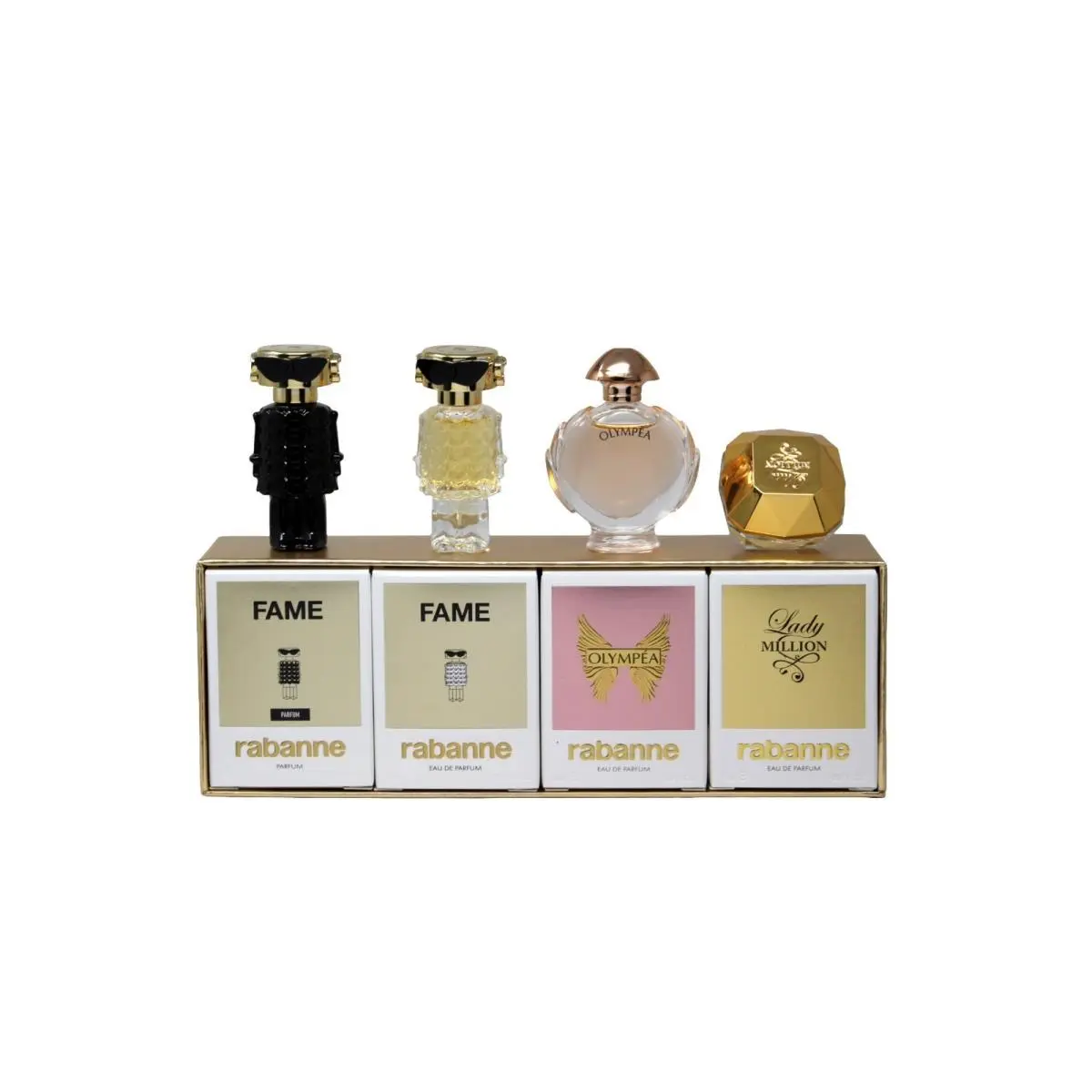 Rabanne For Women 4 Piece Travel Exclusive Miniatures Set