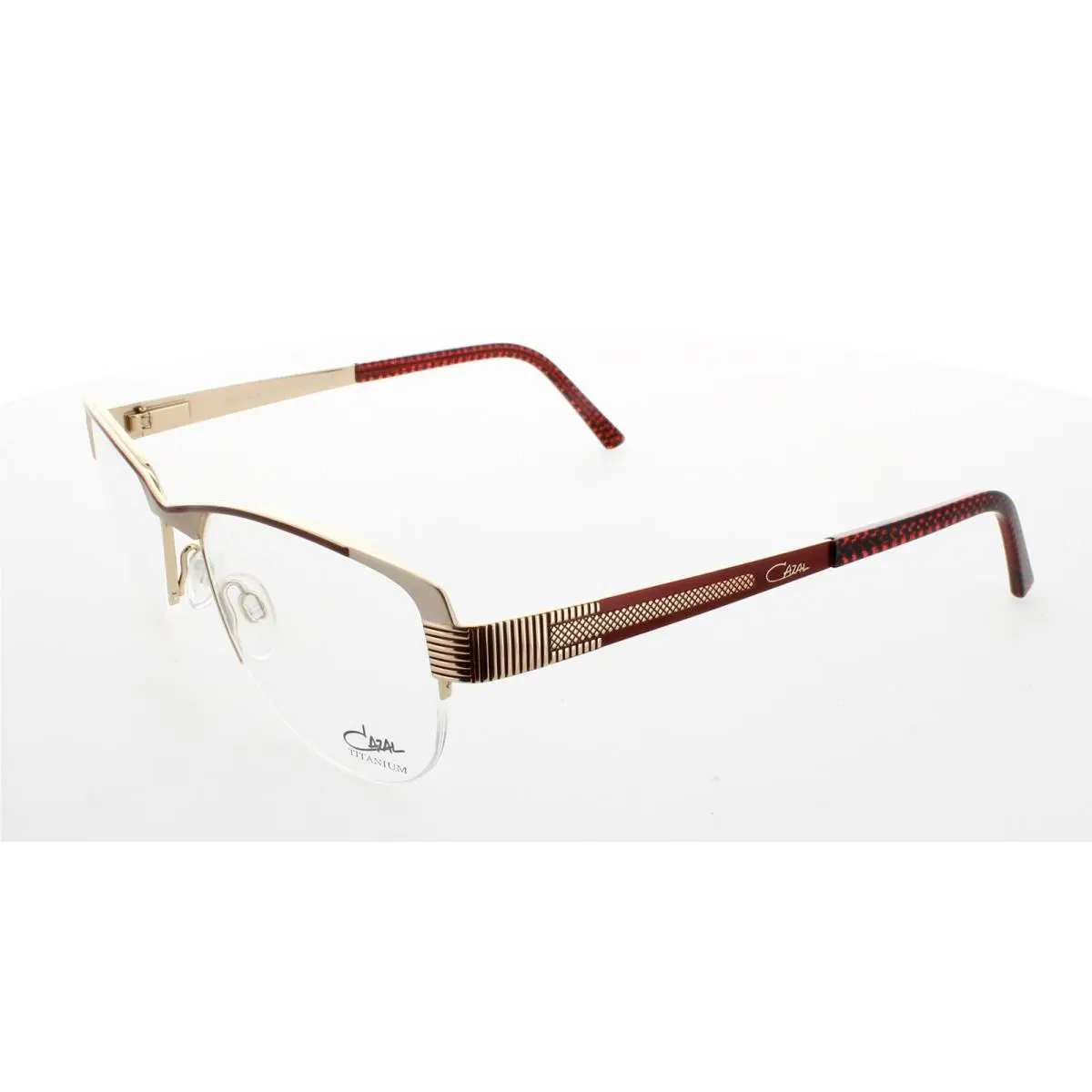 Cazal 4284-C002-53 Eyeglasses Eye Glasses C002 Bordeaux 53mm