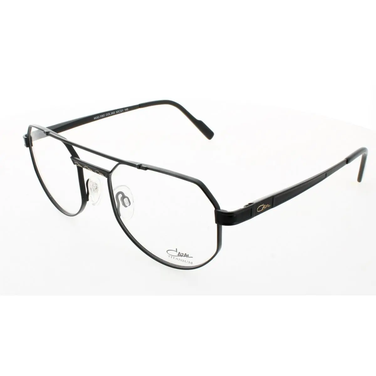 Cazal 7093-C003-53 Eyeglasses Eye Glasses C003 Black 53mm