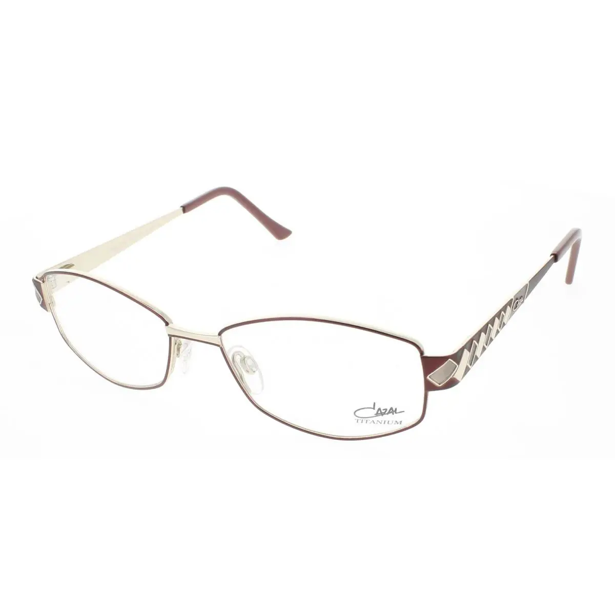 Cazal 1256-C001-52 Eyeglasses Eye Glasses C001 Maroon 52mm