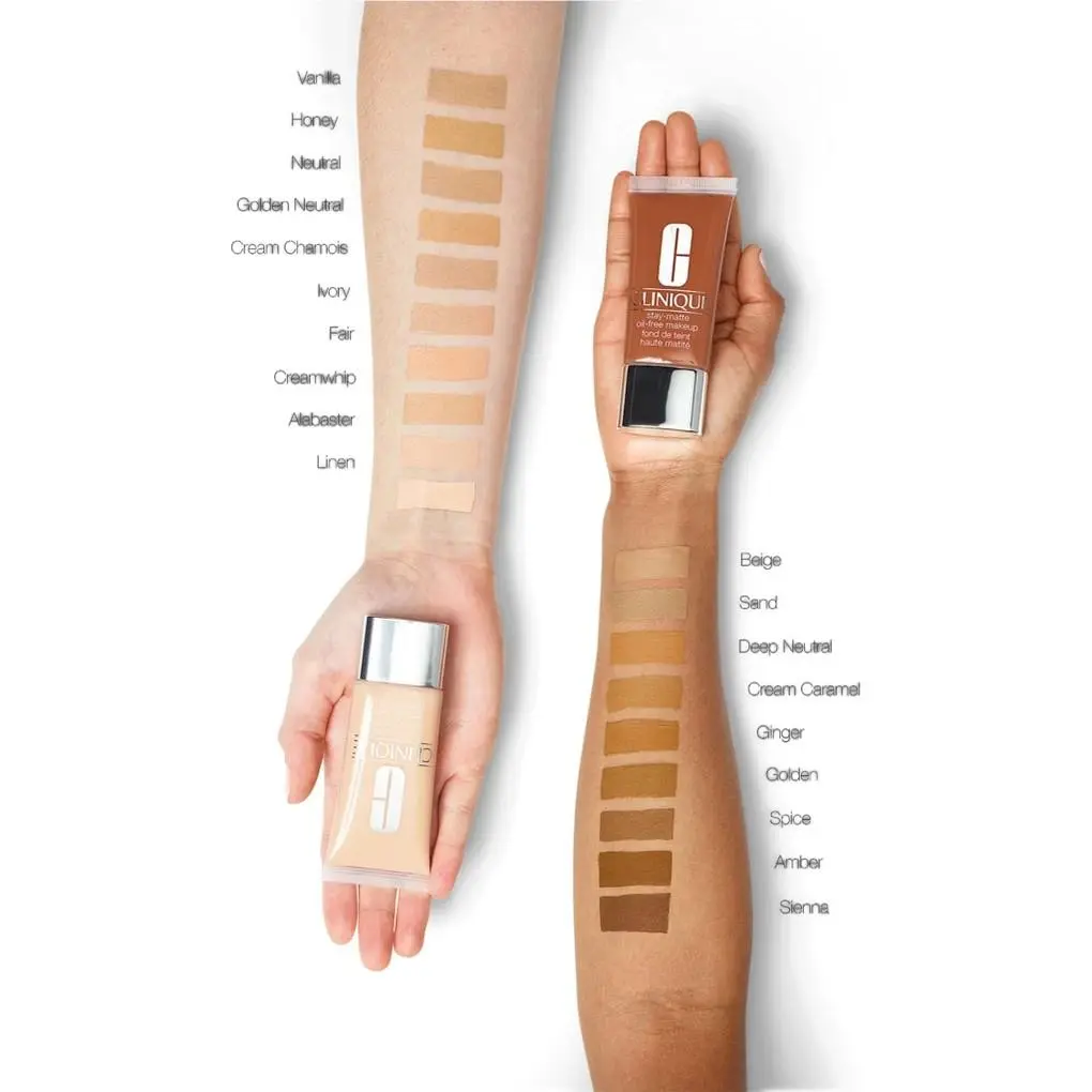 Stay Matte Oil Free Foundation Makeup 1oz/ 30ml Choose Shade by Clinique