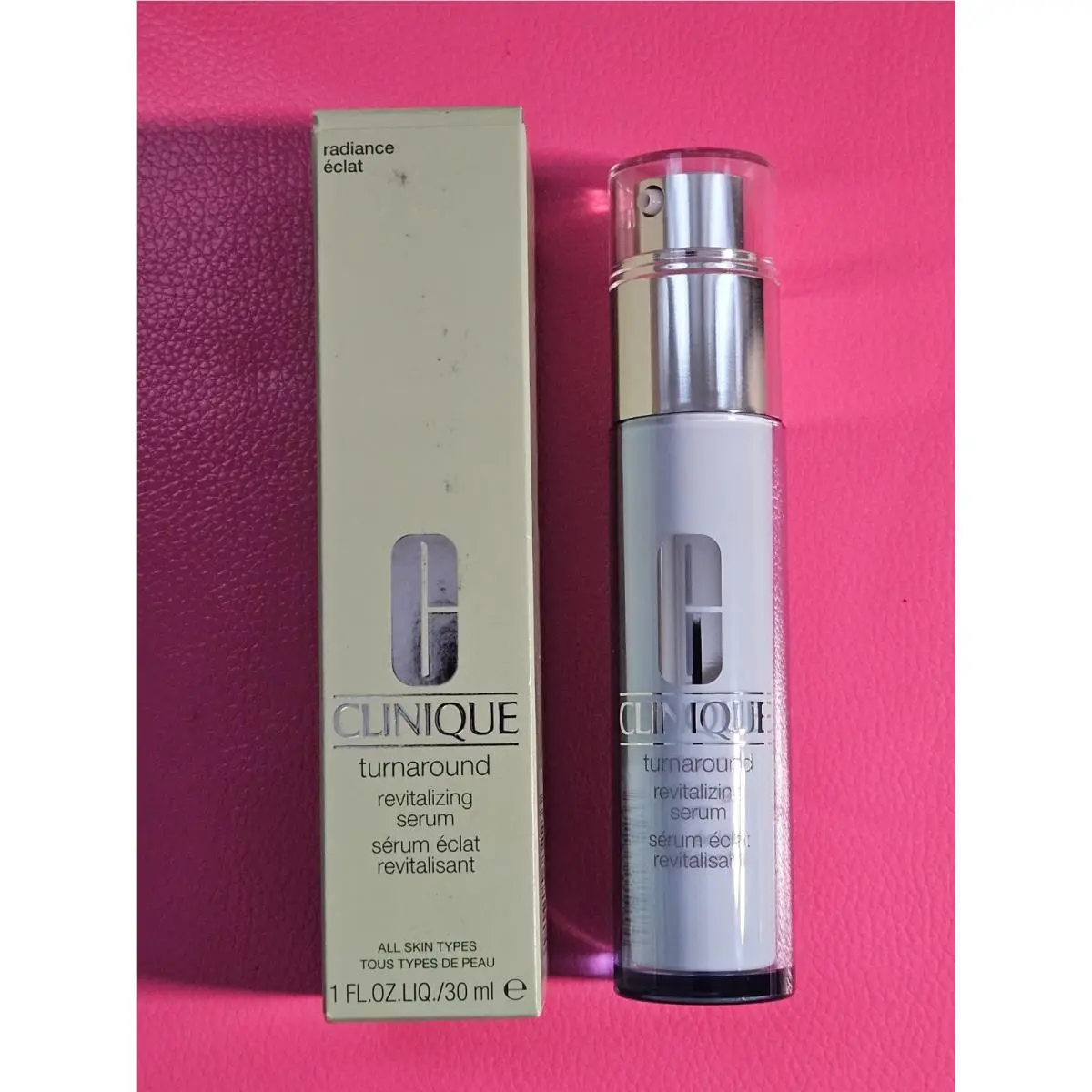 Clinique Turnaround Revitalizing Serum All Skin Types Full sz 1 oz./30ml