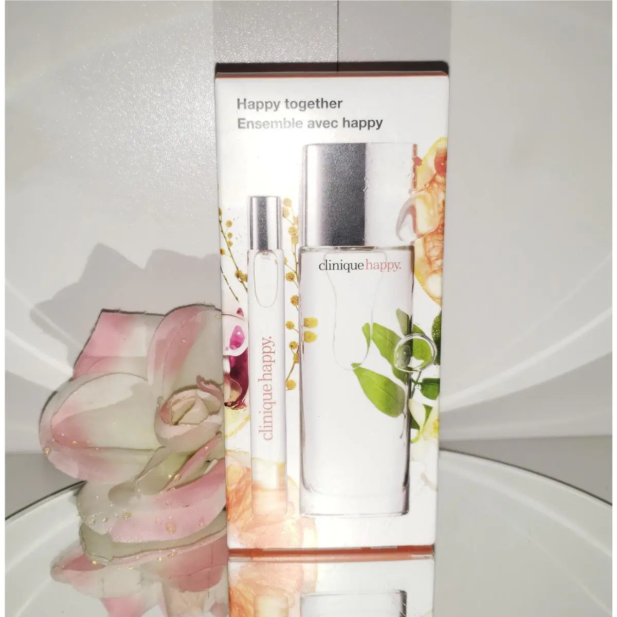Clinique Happy Together Eau De Parfum Edp Perfume Gift Set 1.7oz + 0.34oz