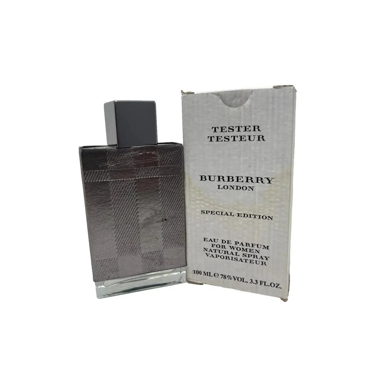 Burberry London Limited Edition 3.3oz For Women In Cover IS Peeling Tester