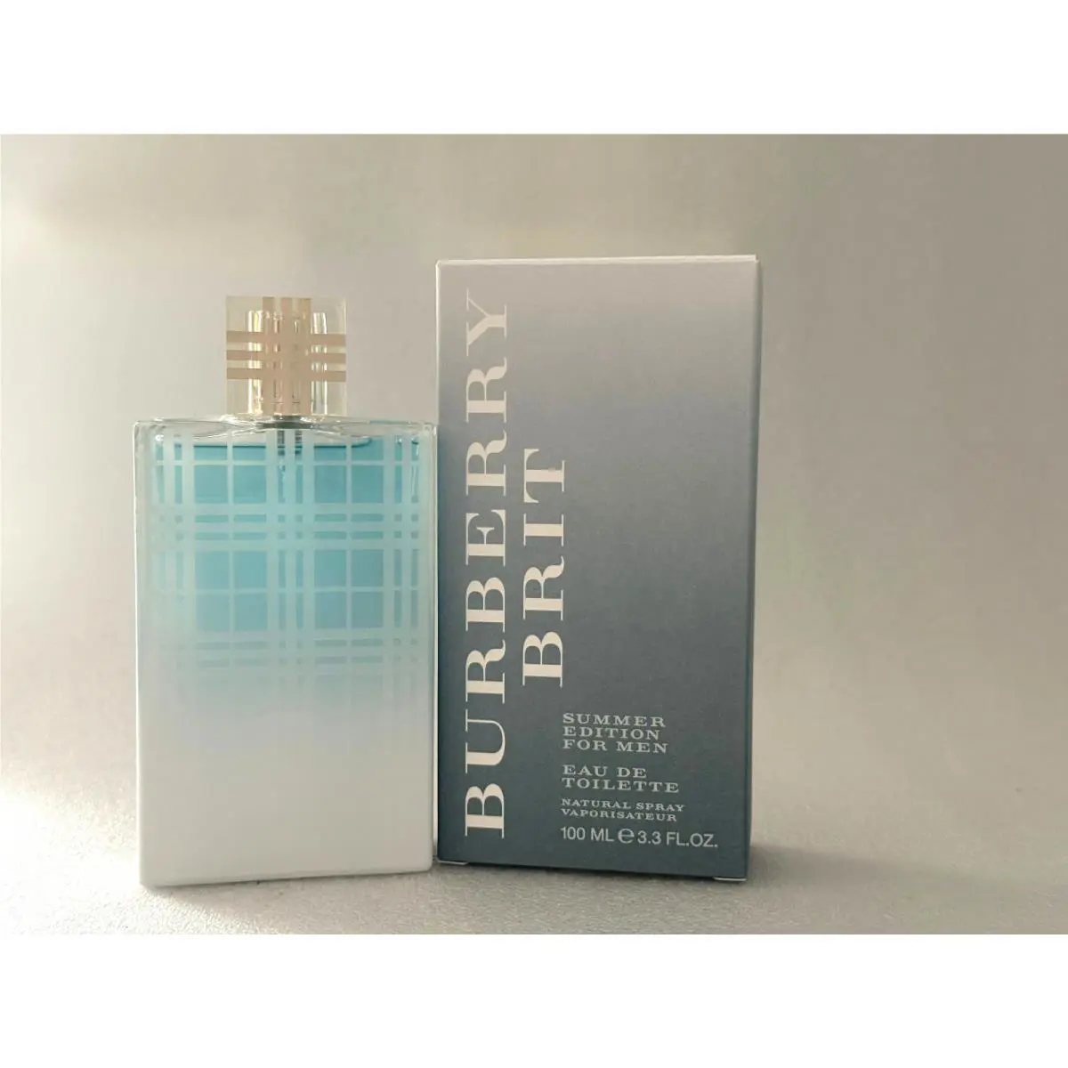Burberry Brit Summer Edition For Men 3.3 oz Eau De Toilette Spray