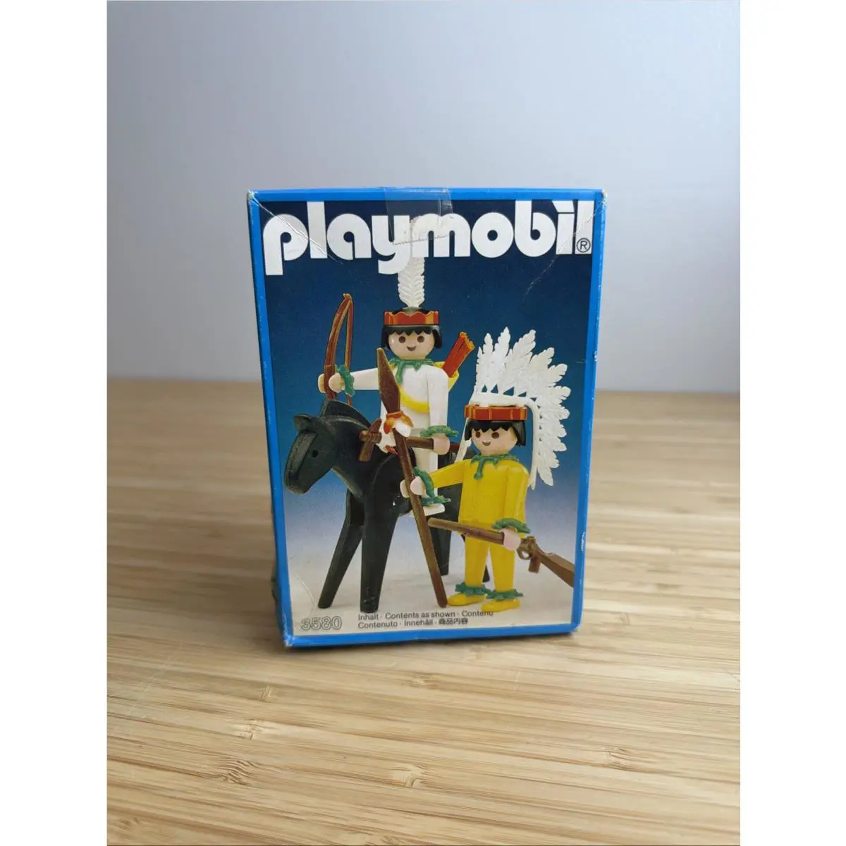 Vintage Playmobil Indian Chief 3580