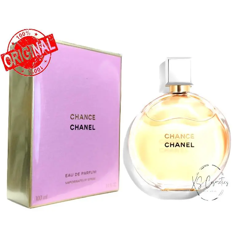 Chanel Chance Eau De Parfum Spray 3.4 Oz-new-sealed