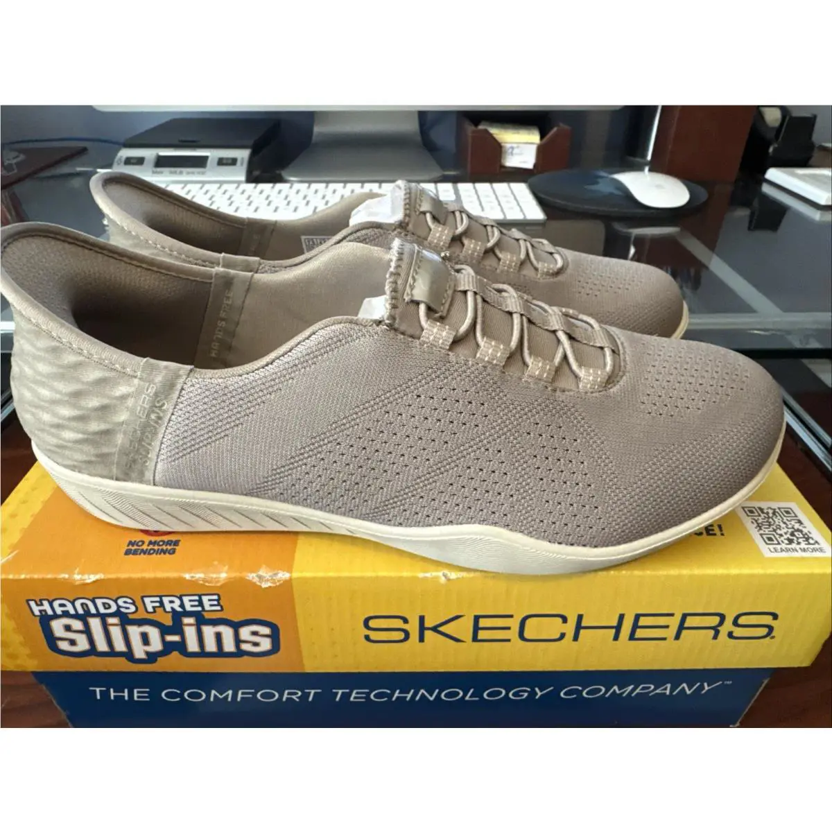 Skechers shoes - Skechers Newbury St-Lightly Slip-Ins Shoe - 100439/TPE - Taupe (UPC: 197627321325) 15