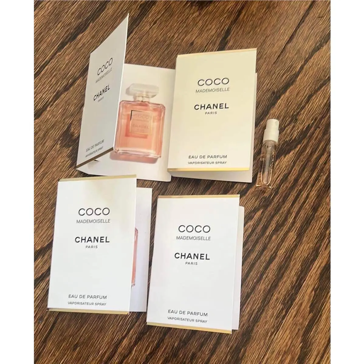 4 Chanel Coco Mademoiselle .05 oz / 1.5 ml Eau De Parfum Spray