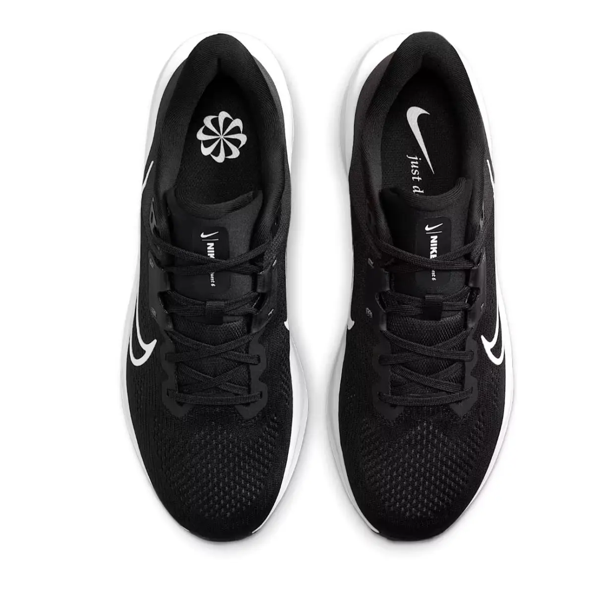 Nike shoes - Nike Quest 6 - Quest - FD6033-001 - Black/White-Iron Grey 5