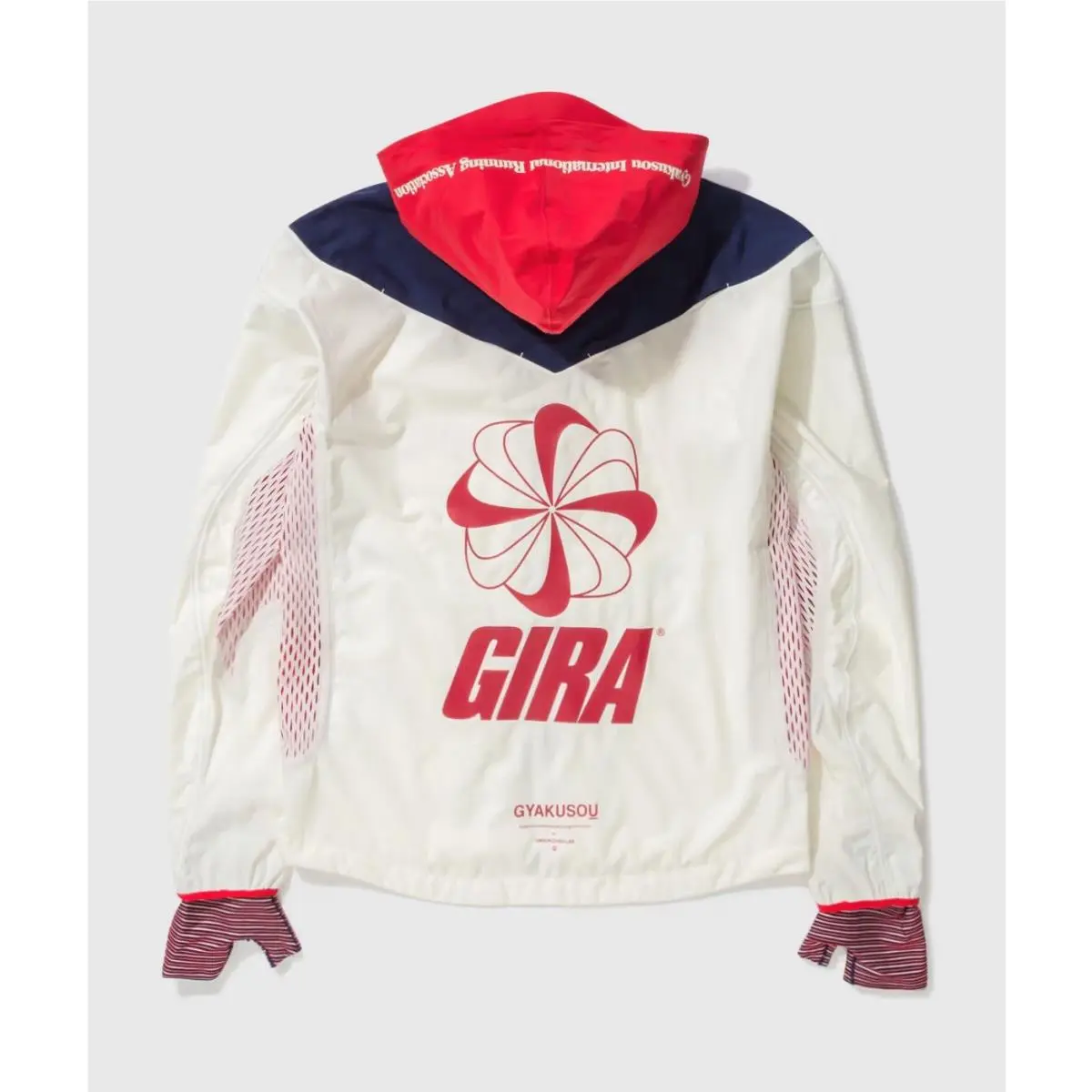 Nike clothing - Nike x Gyakusou Running Jacket - White / Blue - Red 9