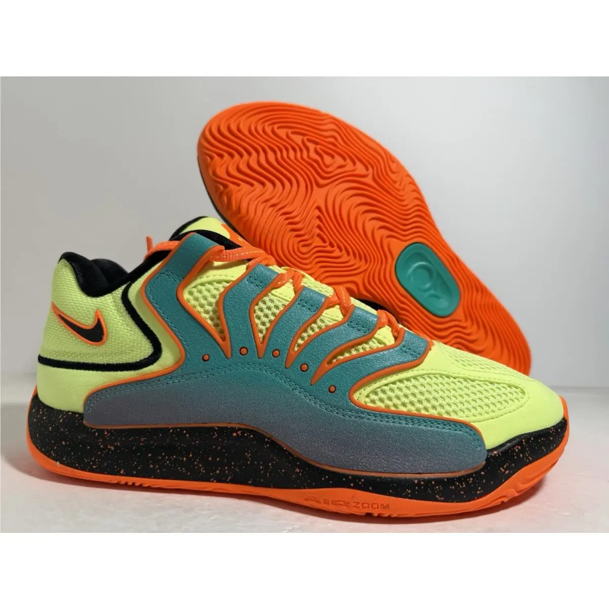 Nike shoes - Nike KD18 NRG - NRG - HV1993-301 - Clear Jade / Black-Liquid Lime 4