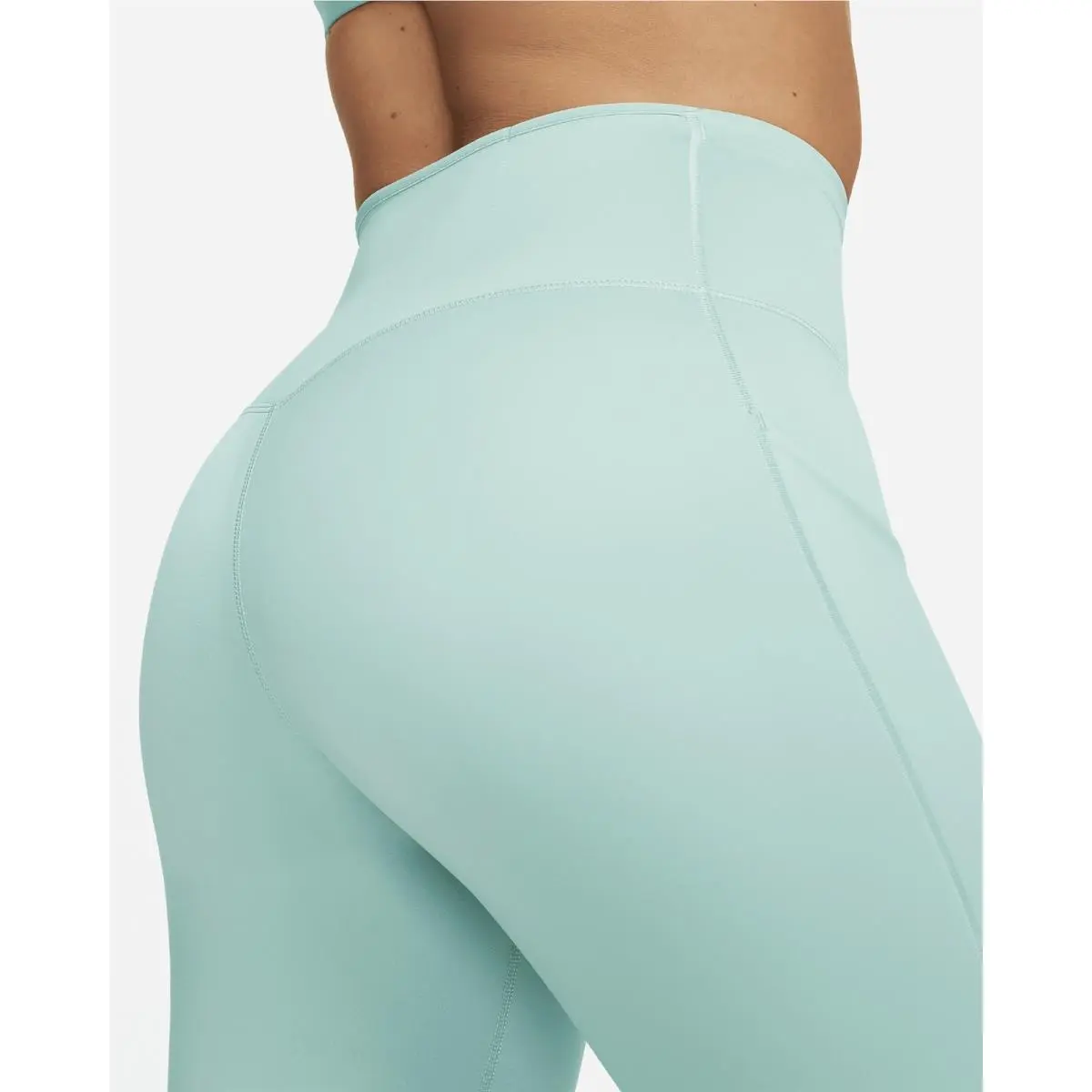 Nike clothing - Nike Go Firm Support - Firm Support - DQ5881 - Mineral Green / Reflective Silver -309 6