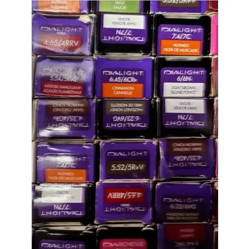 L`oreal Loreal Dialight Lot of 52 Pieces Hair Color