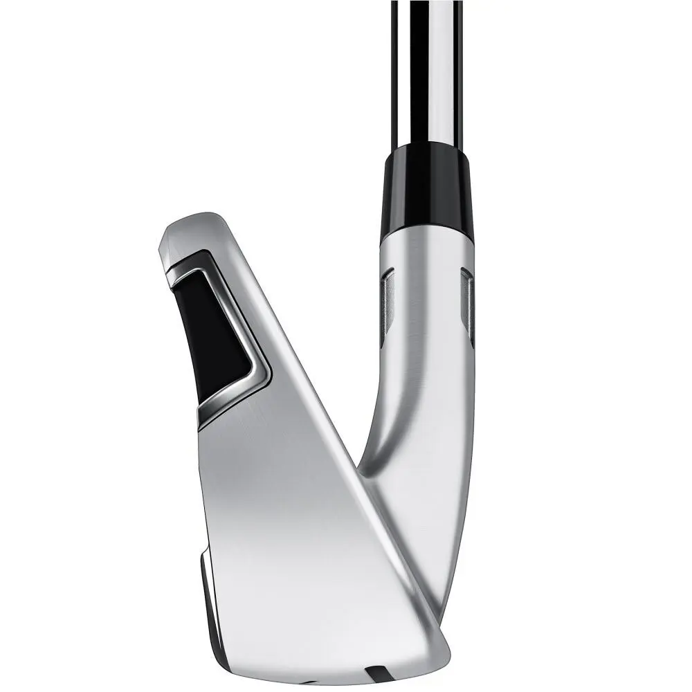 TaylorMade  - Taylormade Qi10 Irons - Irons - Black Blue Silver, Lie Angle: Black 5