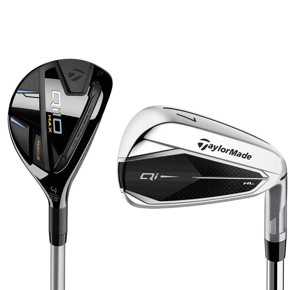 Taylormade Women`s Qi HL Combo Set 4H 5H 6-PW+AW Ladies Flex RH 2024