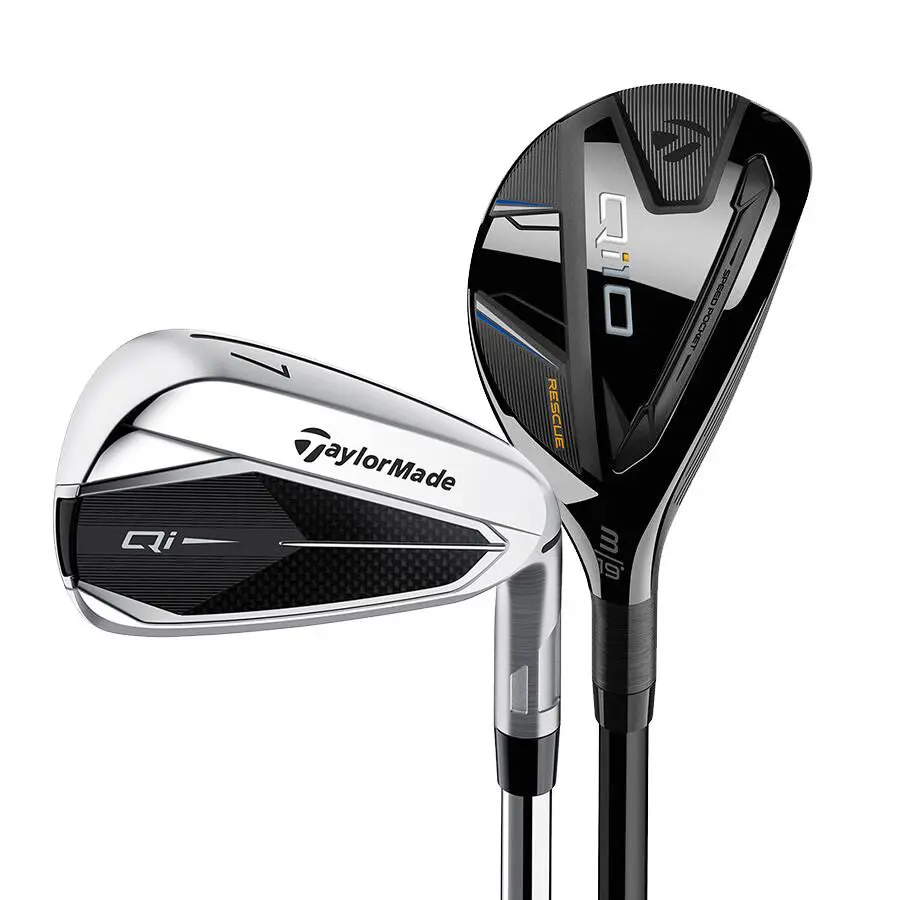Taylormade Qi Combo Hybrid Iron Set - Fujikura Graphite Shafts