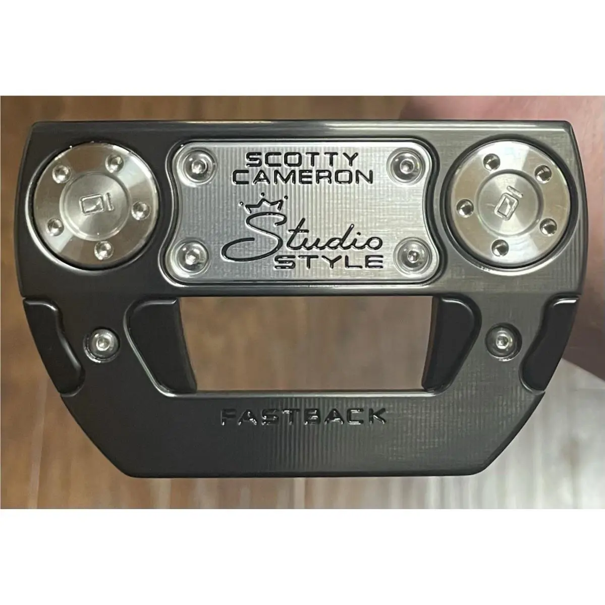 Scotty Cameron  - Studio Style Fastback - SCS - Xtreme Dark Finish - DLC - Black, Lie Angle: Black 2