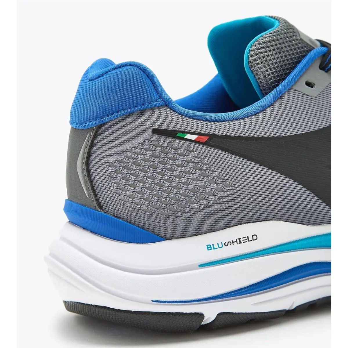 Diadora shoes - Diadora Blushield 7 Vortice - Blushield Vortice - C9215 - White/Black/Turkish Sea Blue (UPC: 193867803577) 2