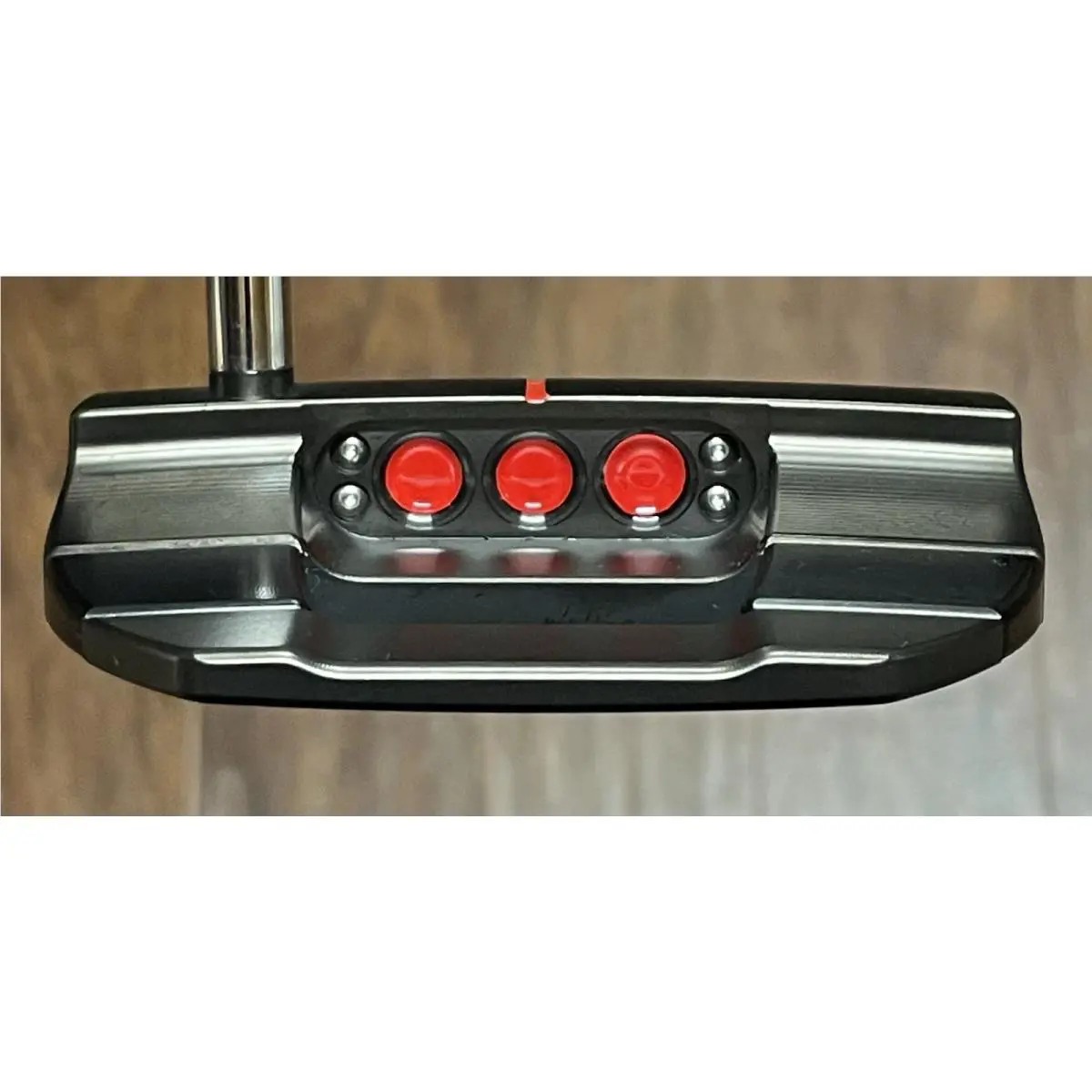 Scotty Cameron  - Studio Style Fastback Long Design - SCS - Xtreme Dark Finish -DLC - Red, Lie Angle: Black 0