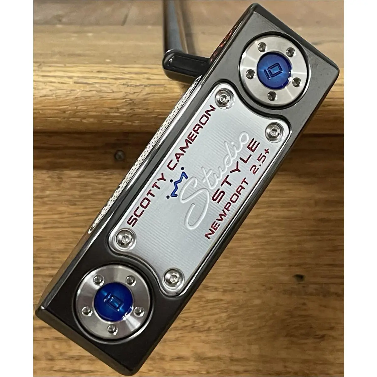 Scotty Cameron  - Studio Style Newport 2.5 Plus - SCS - Xtreme Dark - DLC - Multicolor, Lie Angle: Black 2