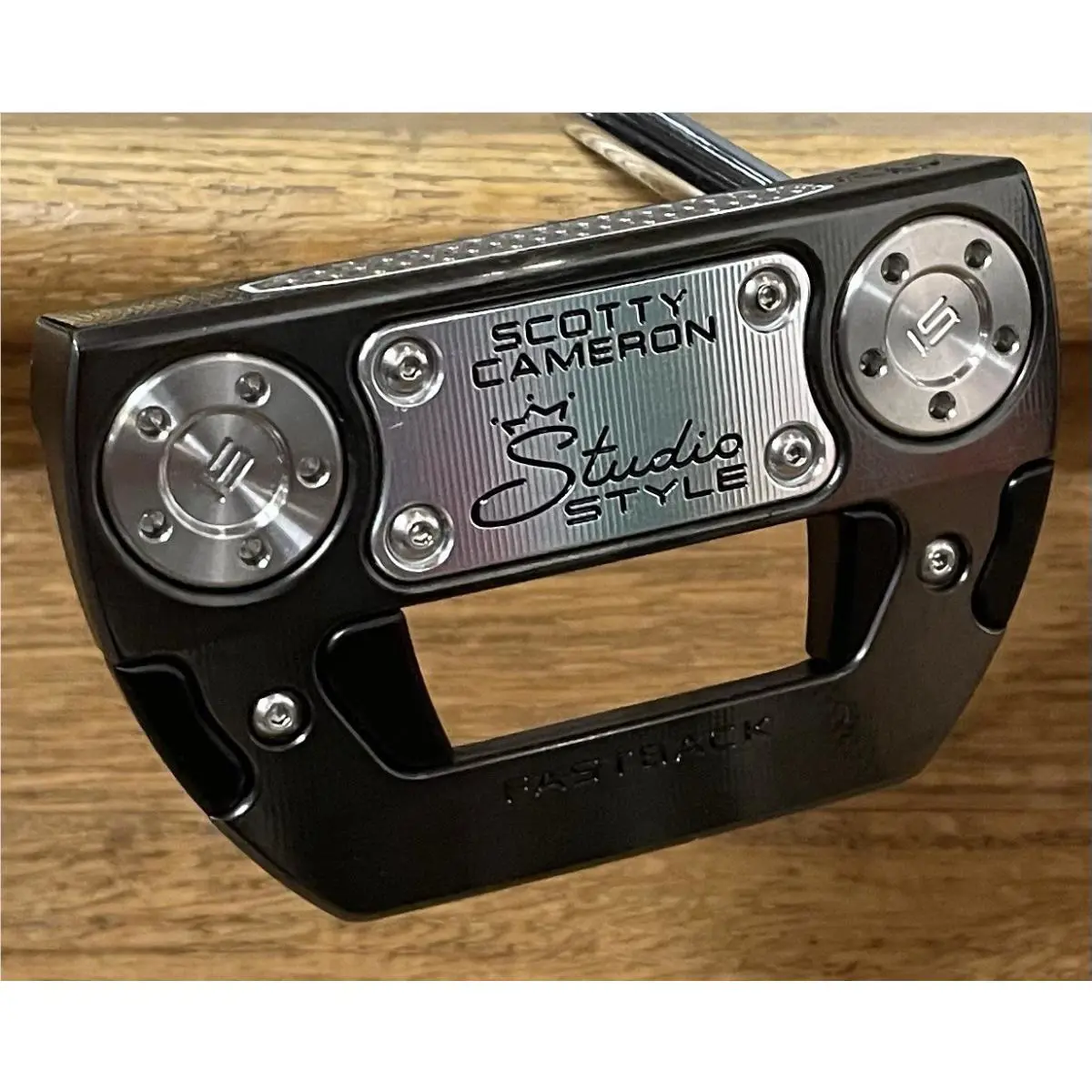 Scotty Cameron  - Studio Style Fastback - 2025 - SCS - Xtreme Dark Finish - DLC - Black, Lie Angle: Black 0