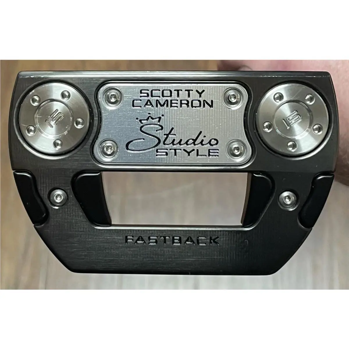Scotty Cameron  - Studio Style Fastback - 2025 - SCS - Xtreme Dark Finish - DLC - Black, Lie Angle: Black 2