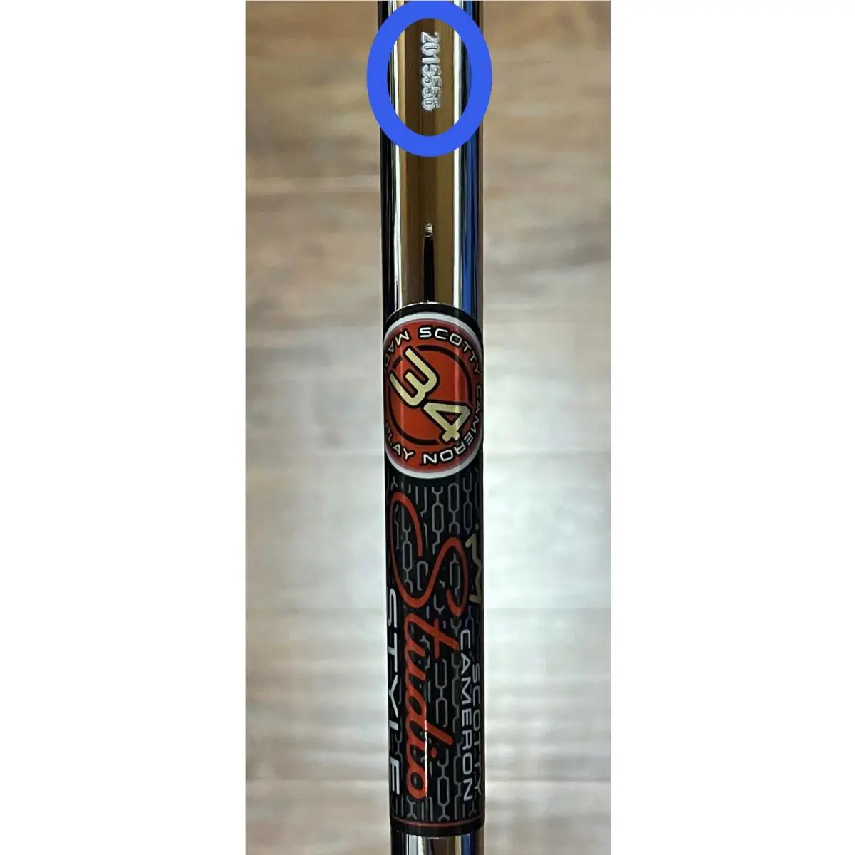 Scotty Cameron  - Studio Style Newport Plus - SCS - Xtreme Dark Finish - DLC - Blue, Lie Angle: Black 5