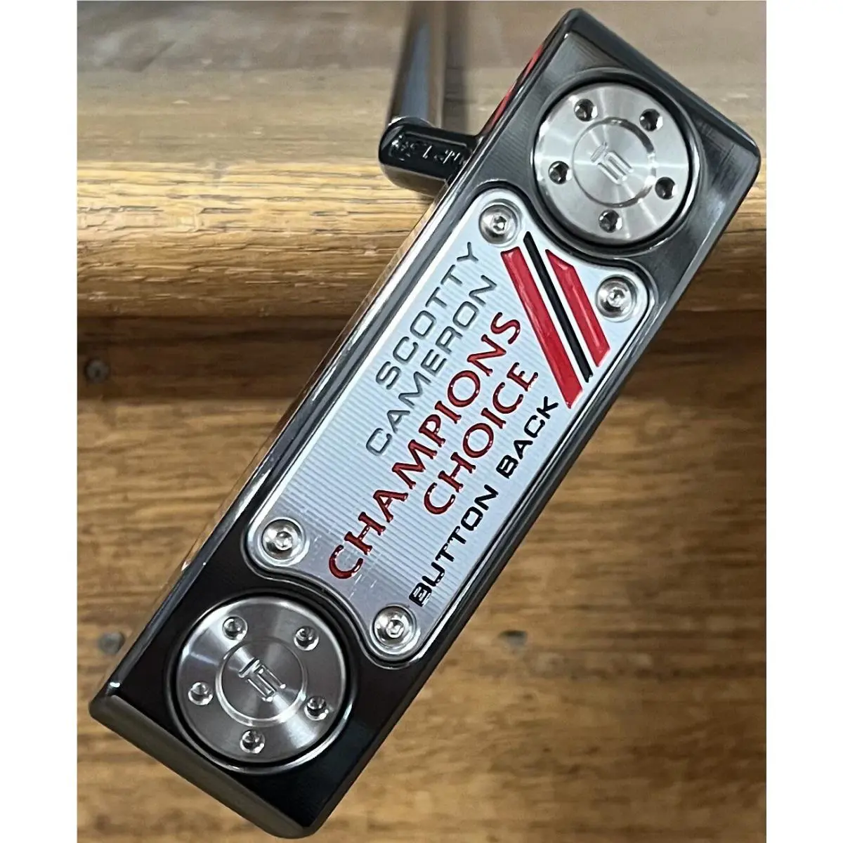 Scotty Cameron  - Champions Choice Newport 1.5 Plus - Button Back - Xtreme Dark DLC - Black, Lie Angle: Black 2