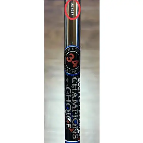 Scotty Cameron  - Champions Choice Newport 1.5 Plus - Button Back - Xtreme Dark DLC - Black, Lie Angle: Black 7