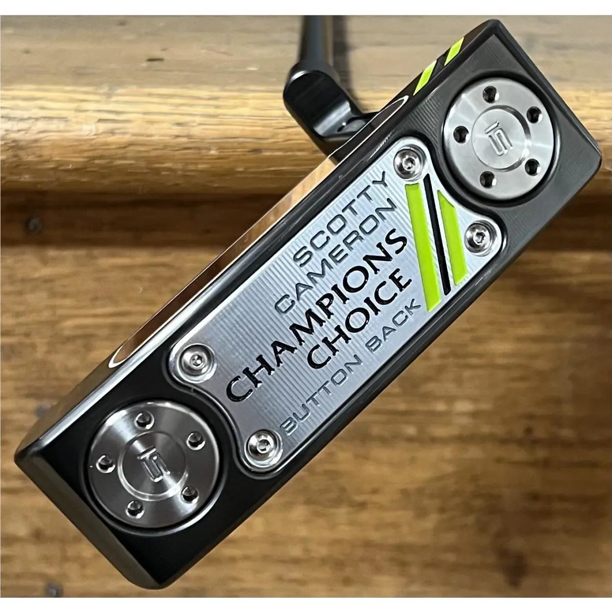 Scotty Cameron  - Champions Choice Newport Plus Button Back - Xtreme Dark - Tei3 - Black, Lie Angle: Black 2