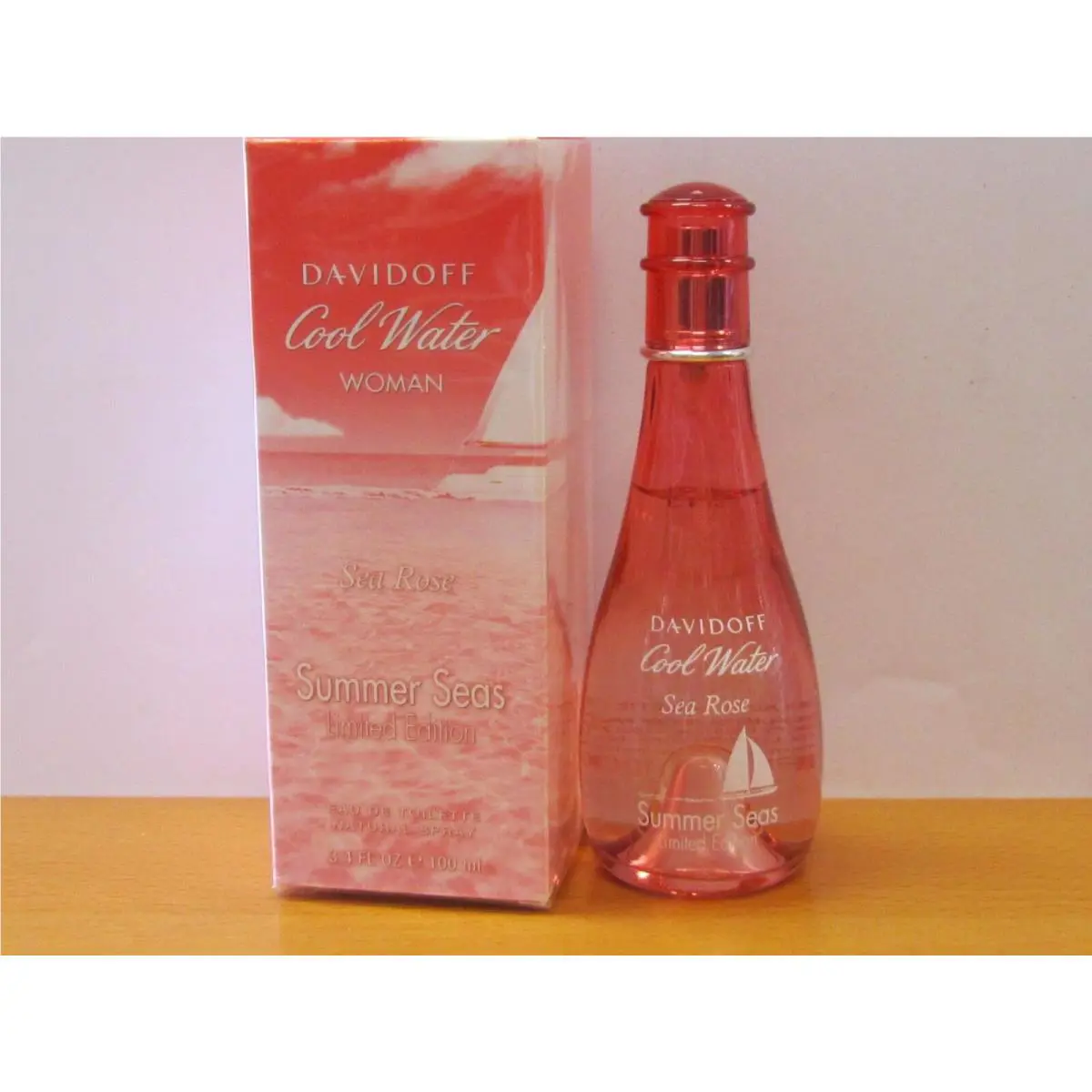 Cool Water Sea Rose Summer Seas By Davidoff Perfume Women 3.4oz/100ml Edt Spray